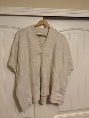 Vineyard Vines With Cashmere Sweater XS/S Xtra Small Small Ivory Cashmere Blend